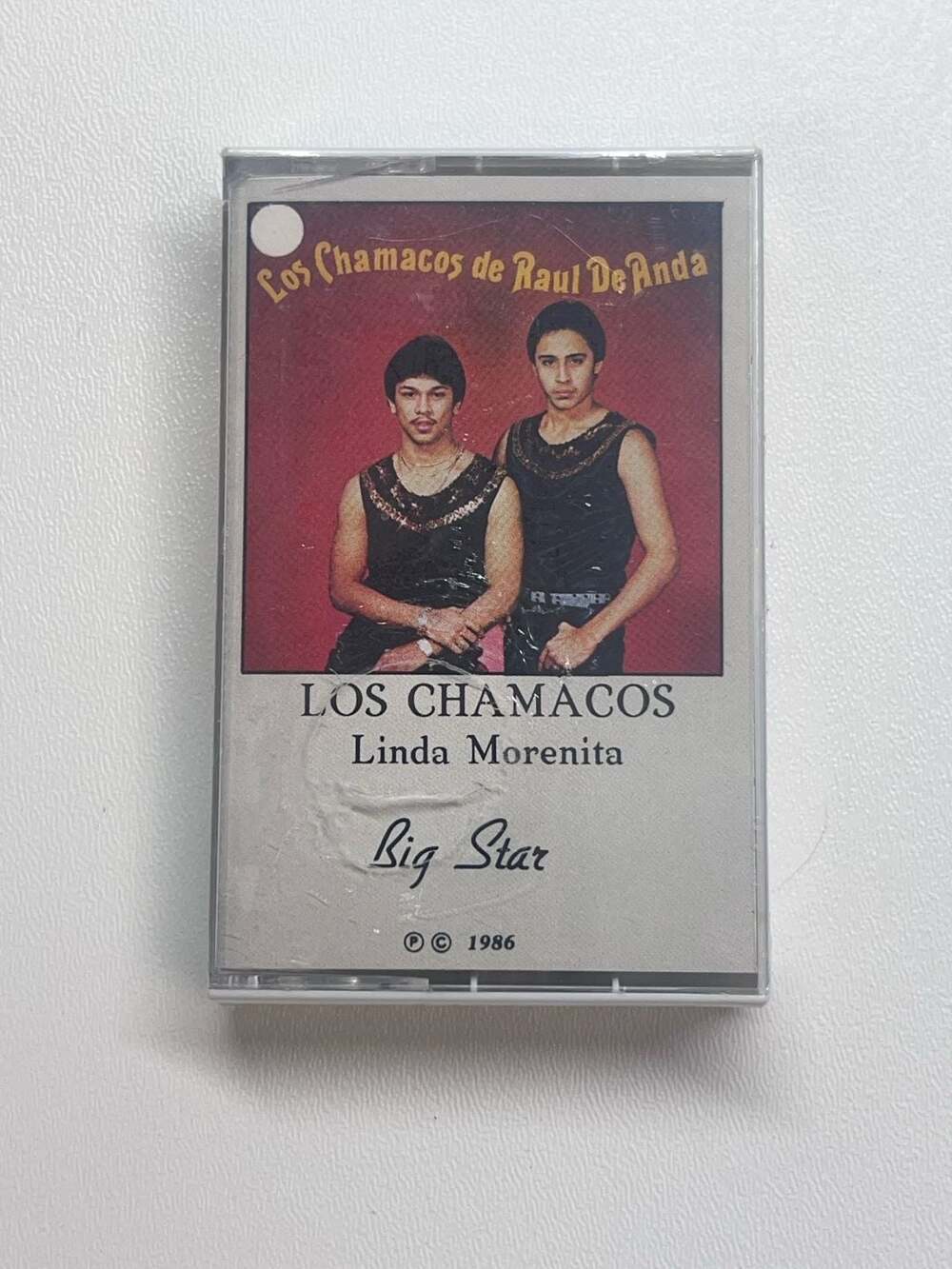 Los Chamacos de Raul De Anda Linda Morenita Vintage Sealed Cassette Tape 1986